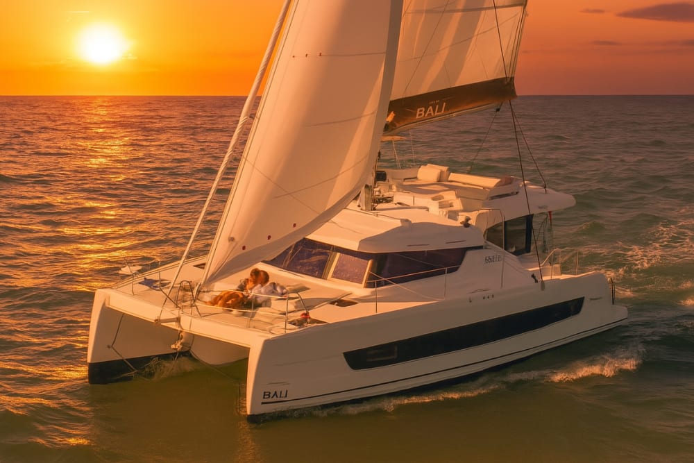 Derniers rayons en mer – Évasion au coucher du soleil