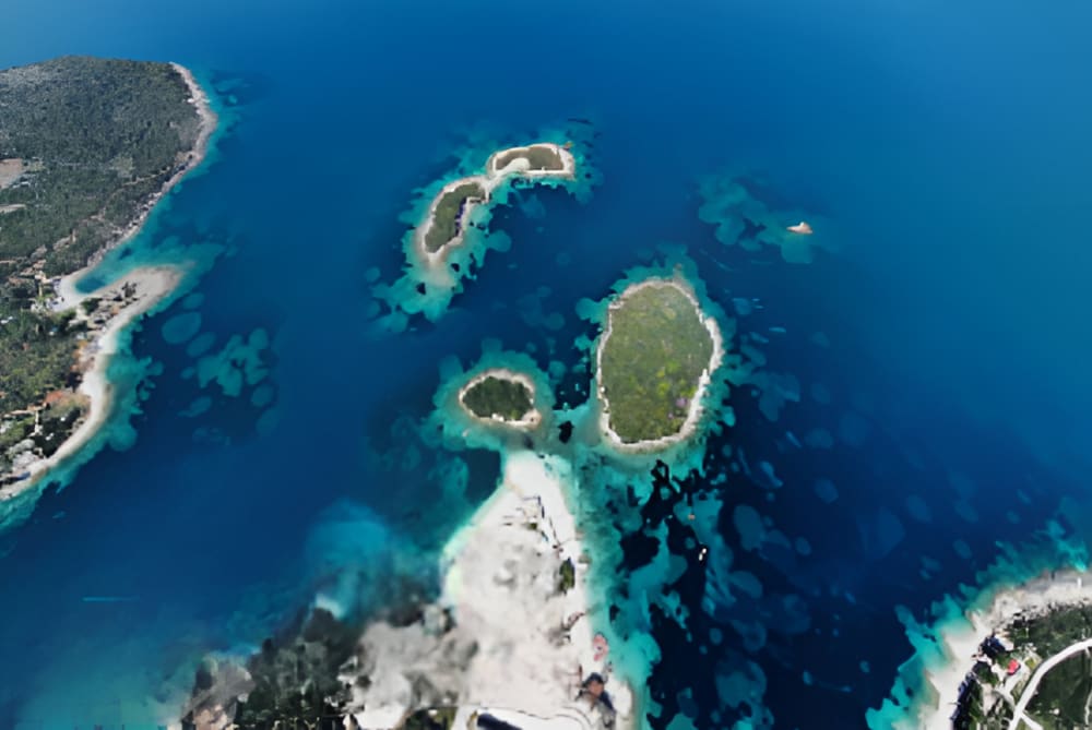 Esplora le isole di Ksamil – Tour flessibili da 30 minuti a 1 ora