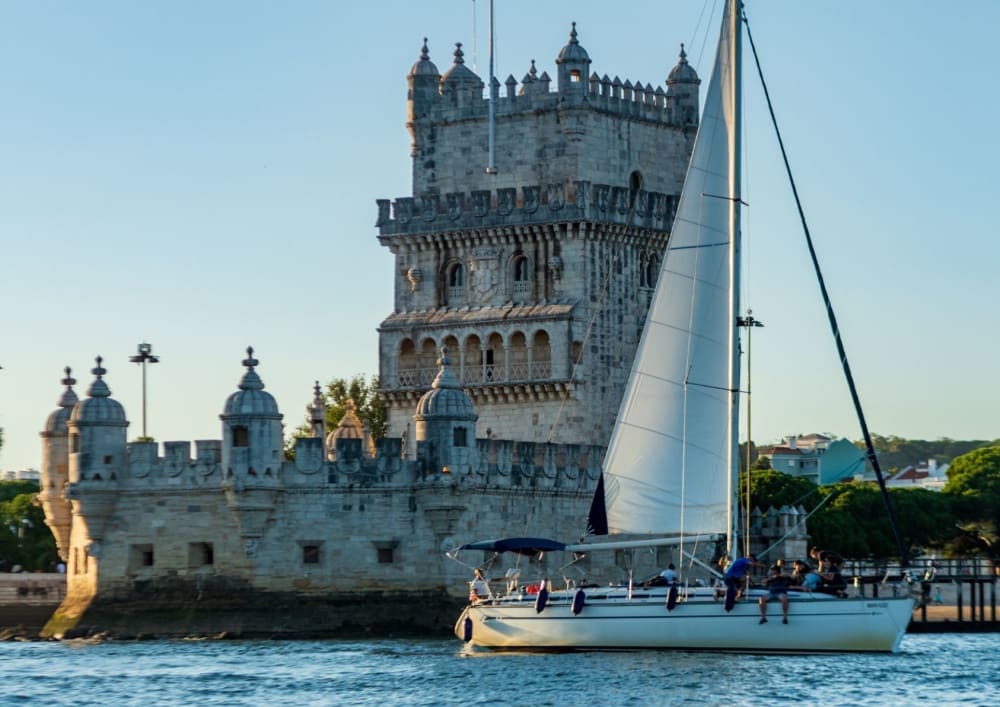 A Lisbon Riverfront Odyssey - with Snacks an Drinks