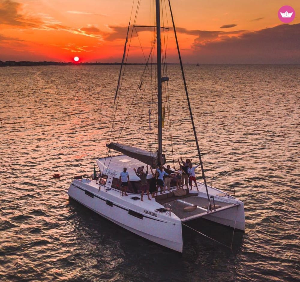 Sunset Supper Sail: A Private Riviera Dining Experience