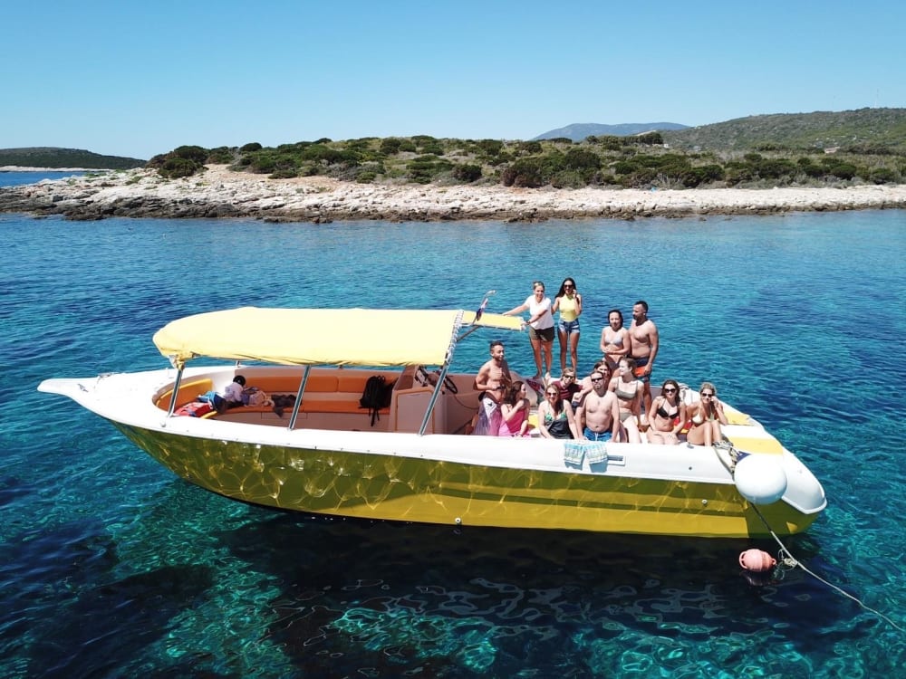 Evening Boat Ride from Bol at Sunset