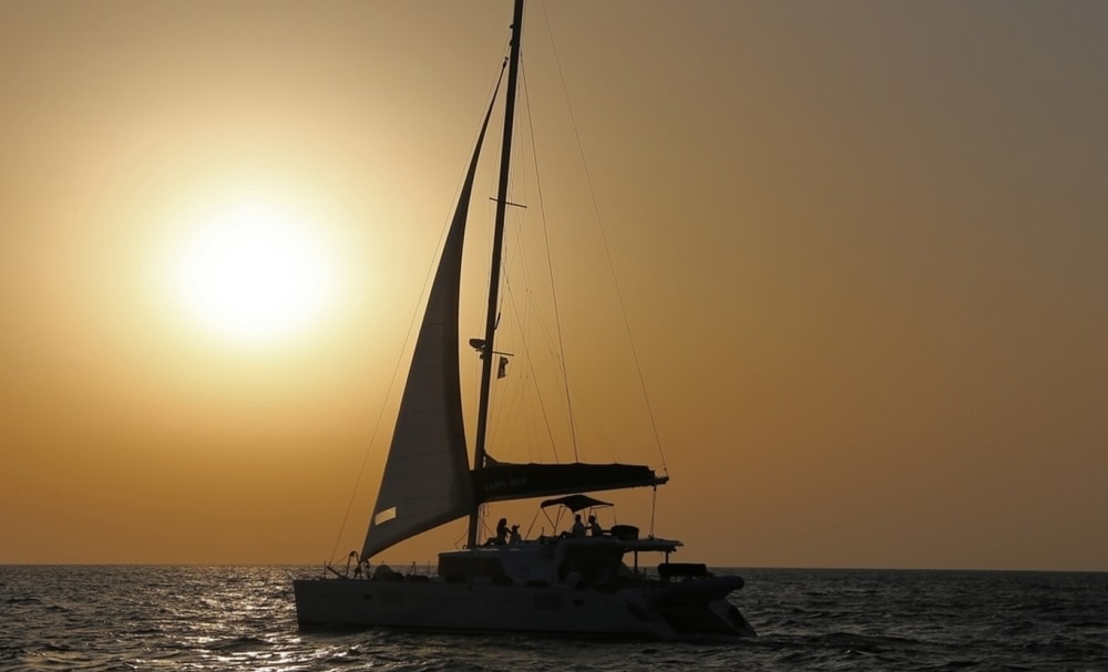 Catamaran Private Sunset Cruise in Santorini (5 hours)