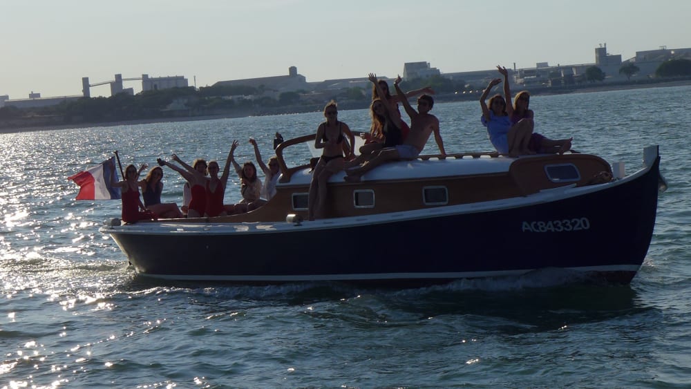 Trip in the Bay of Rochelaise in a Classic Pinasse