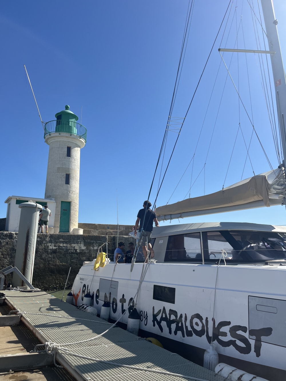 Croisière en Catamaran à Voile depuis la Flotte en Ré