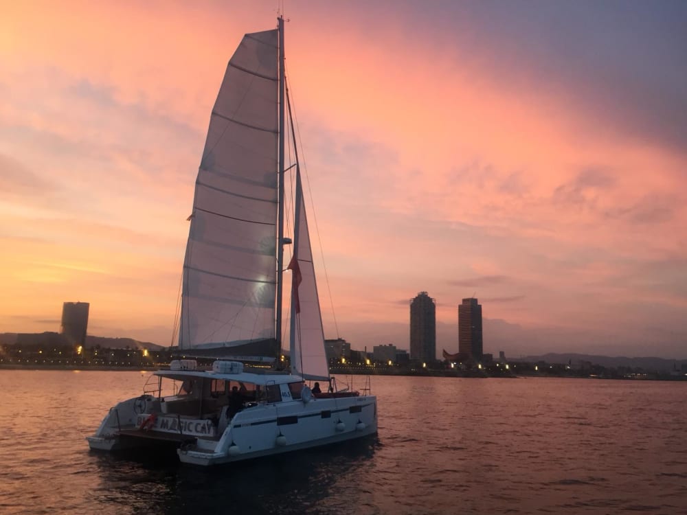 Sunset Catamaran Barcelona – 2-Hour Tour