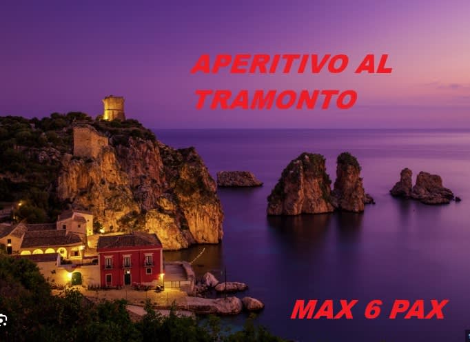 Απεριτίφ για ηλιοβασίλεμα στα Faraglioni του Scopello (ΜΕΓΙΣΤΟ 6 άτομα)