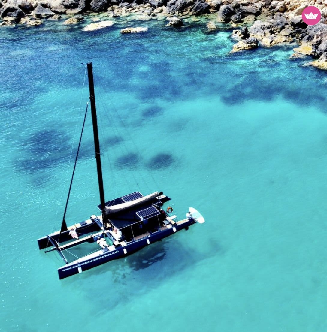 Katamaran-Tagestour: Blaue Lagune, Comino und Gozo-Abenteuer
