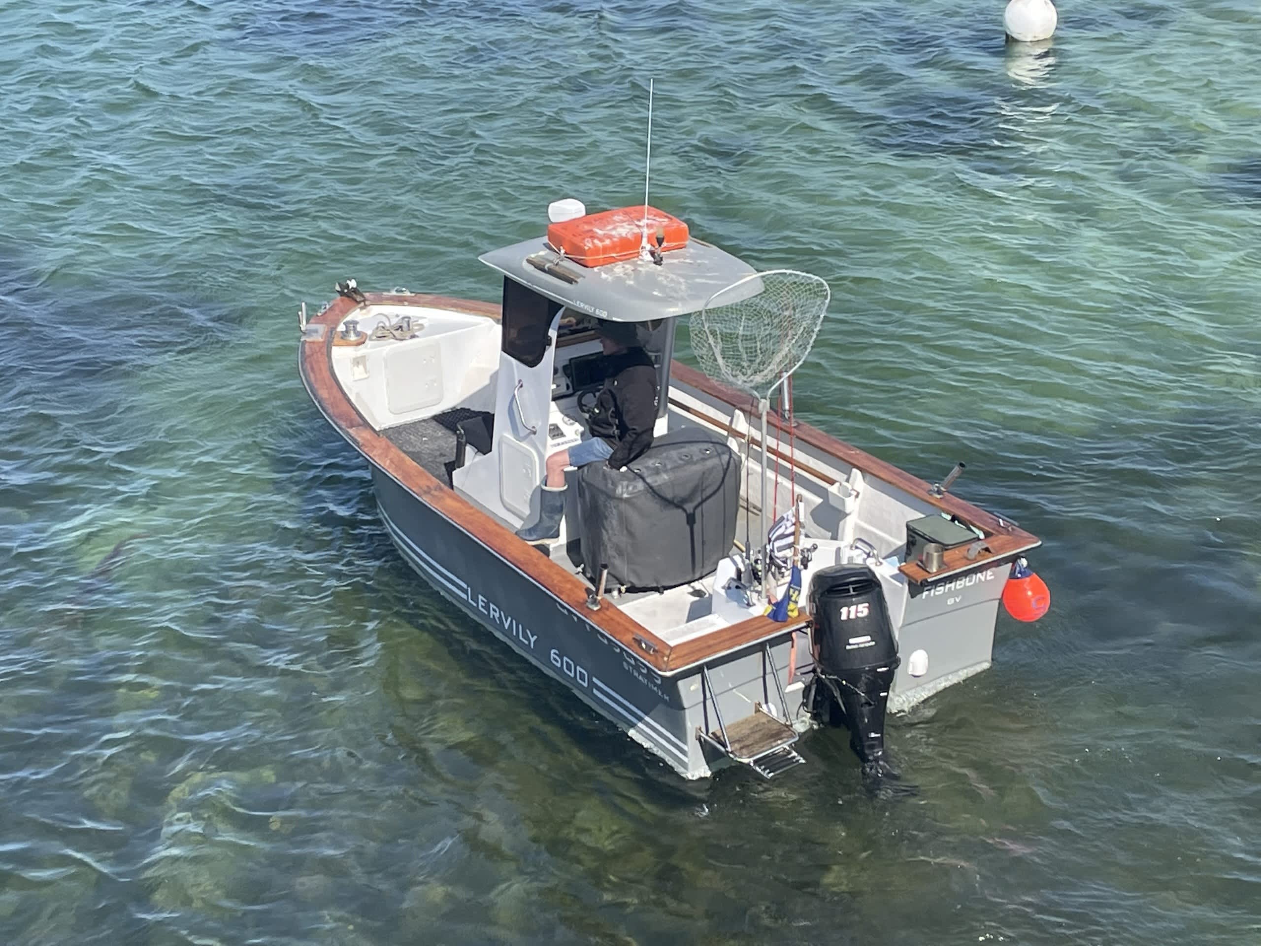 Fishing trip only. Half or full day.