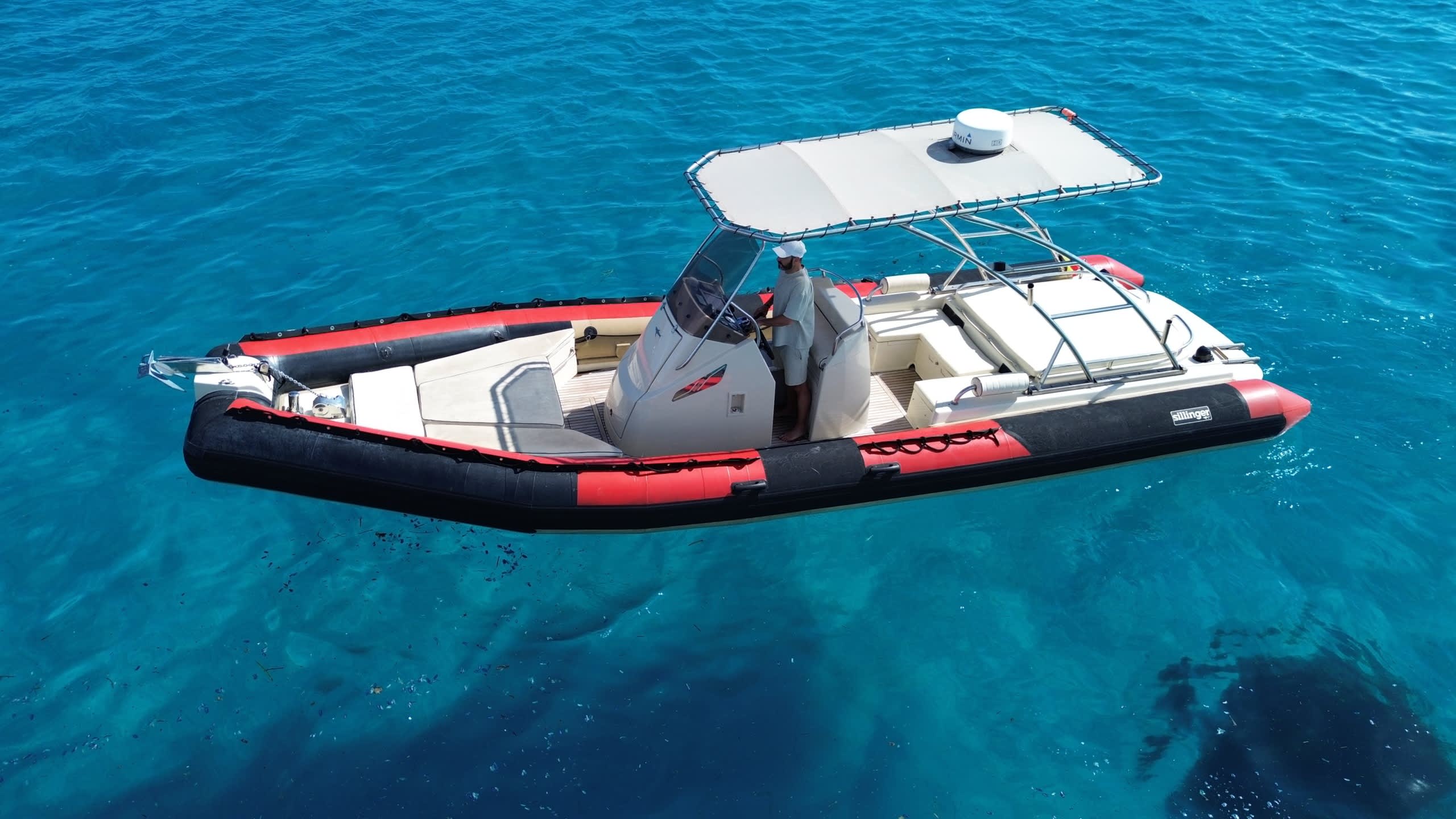 Nautical Escape: Towed Activities and Tours aboard the Sillinger 900XL in Saint-Tropez