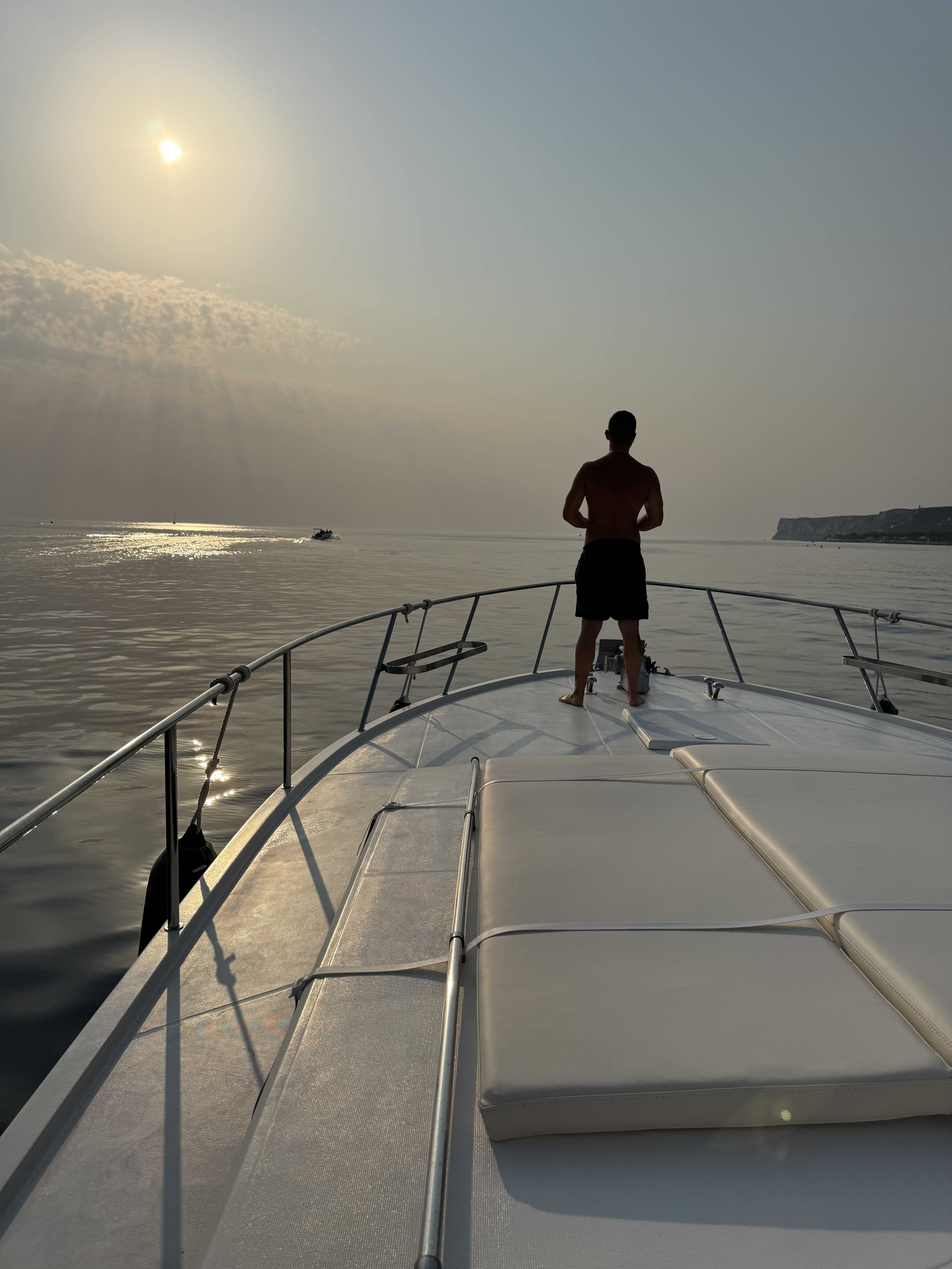 Sunset Drift: Golden Hour on the Mediterranean