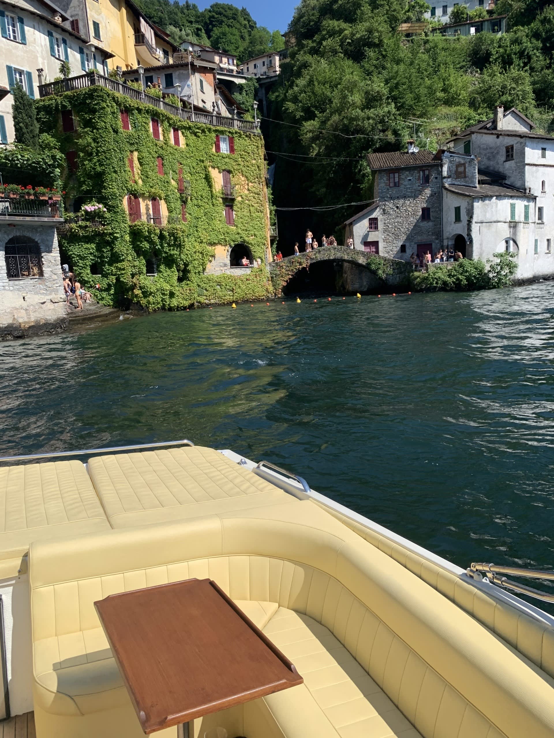 Excursion sur le lac de Côme à l'île de Comacina