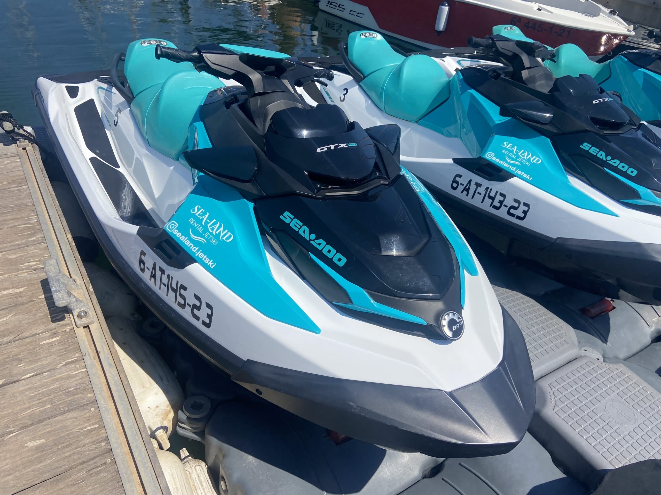 San Pedro del Pinatar vu de l'eau : une petite demi-journée sur ce Seadoo GTX 130 CV