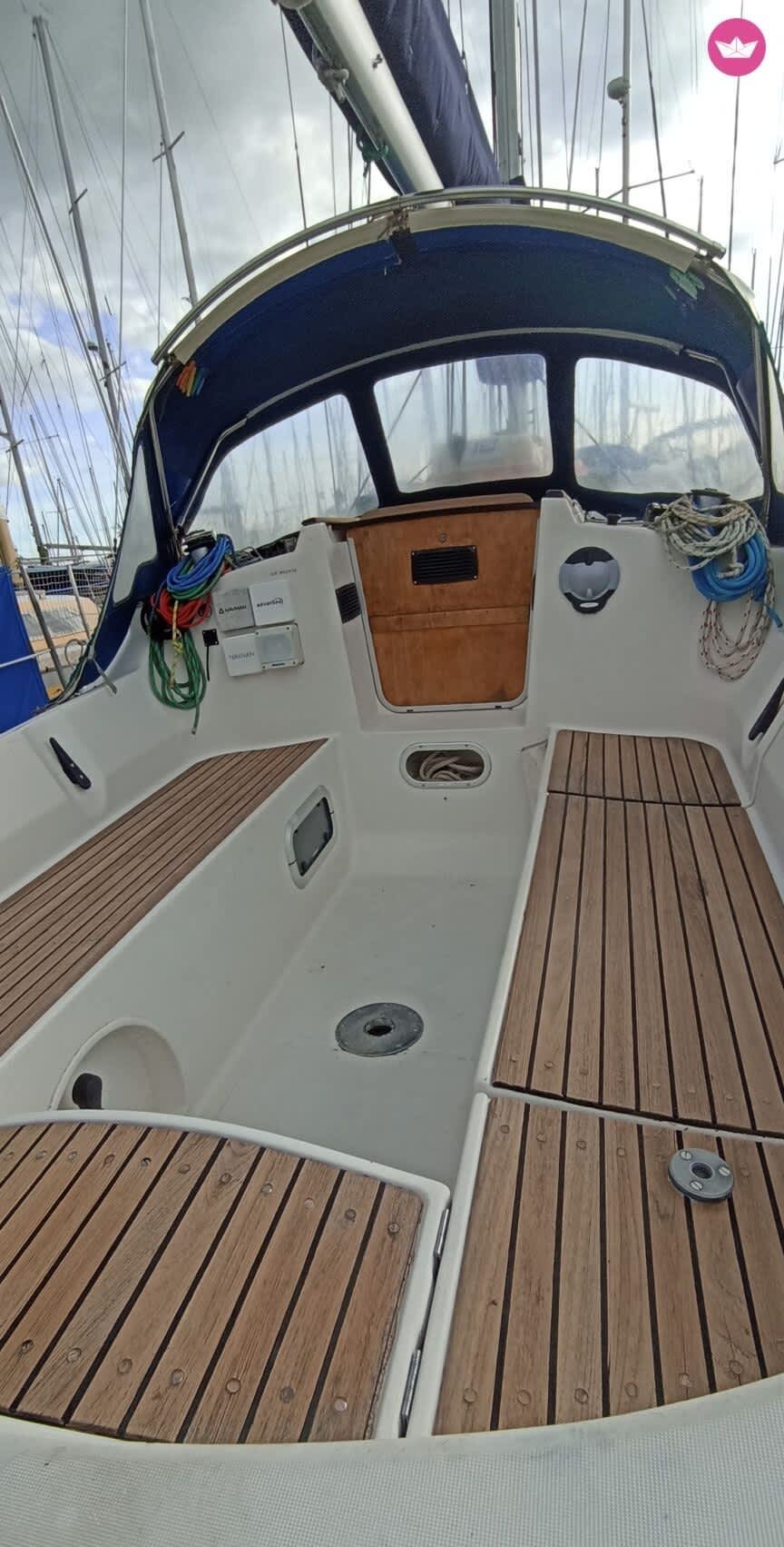 Heldags segelbåtsuthyrning i Quiberon