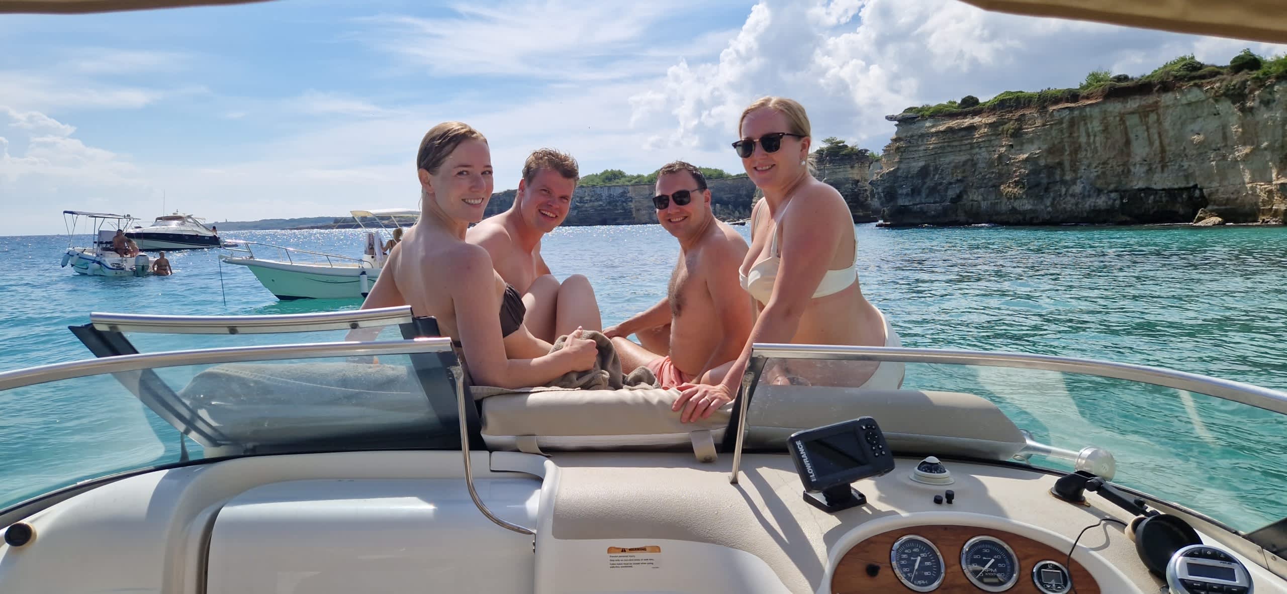 Μισή μέρα με σκάφος από το Οτράντο - Baia dei Turchi & Mulino d'Acqua