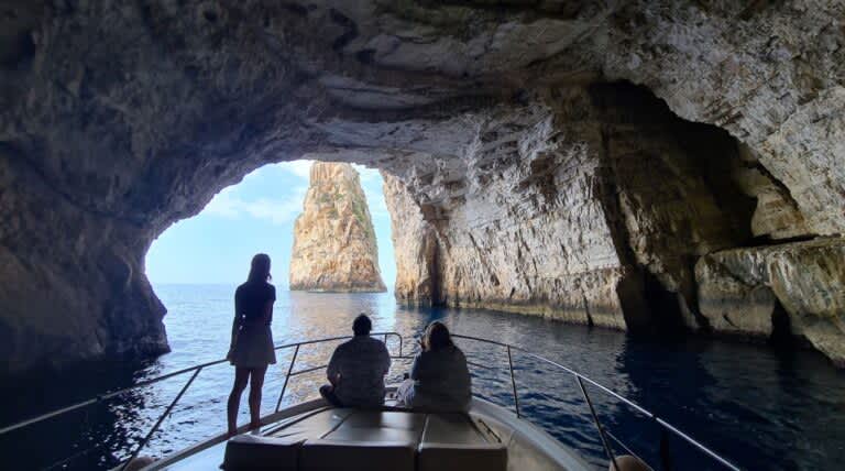 Yachtausflug zu den Küstenschätzen Korfus (5 Std.)