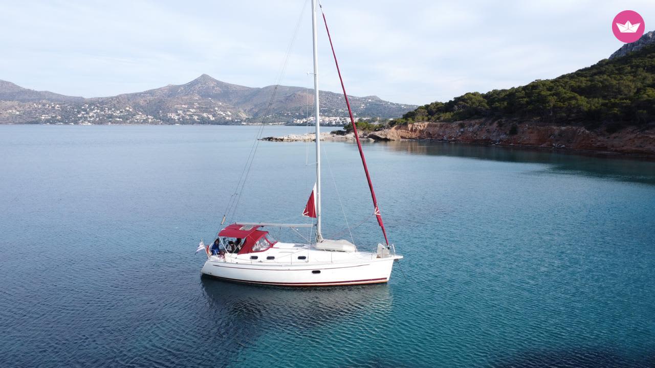 Atens kustflykt — Privat 5-timmars seglingstur