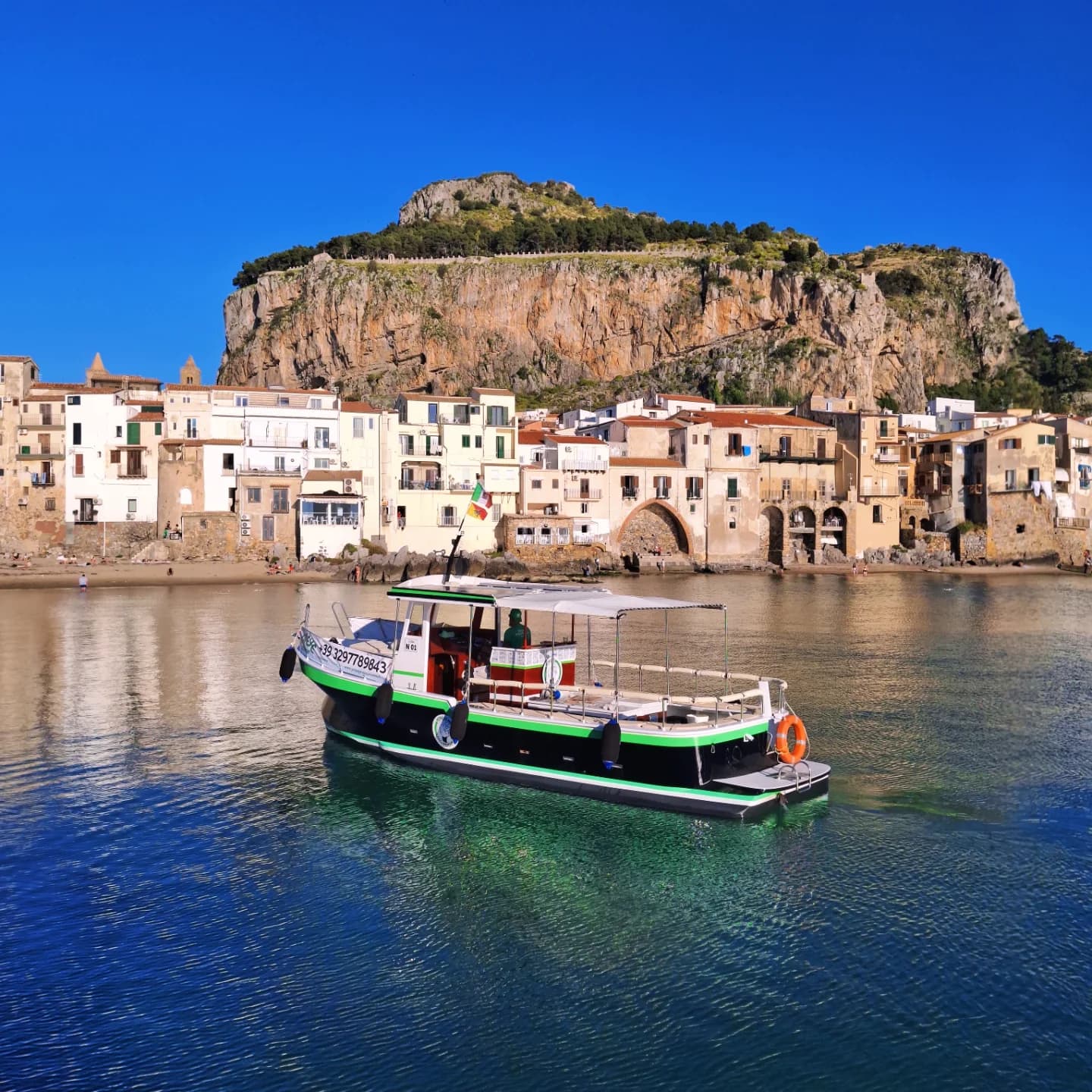 Popeye Excursions: Half-Day Cefalù Coves and Caves Tour with Snorkeling and Aperitif