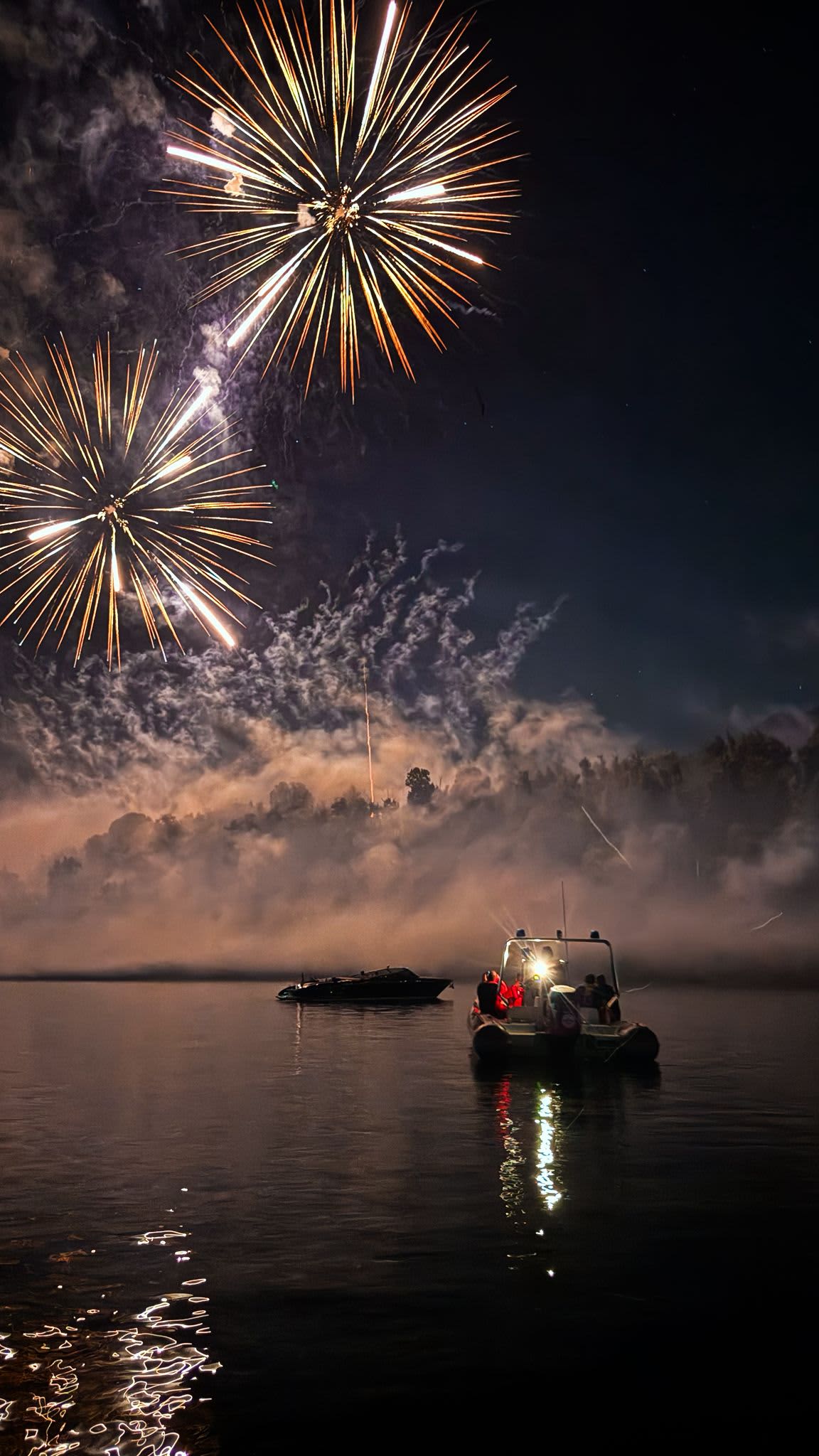 Fires of Isola Comacina