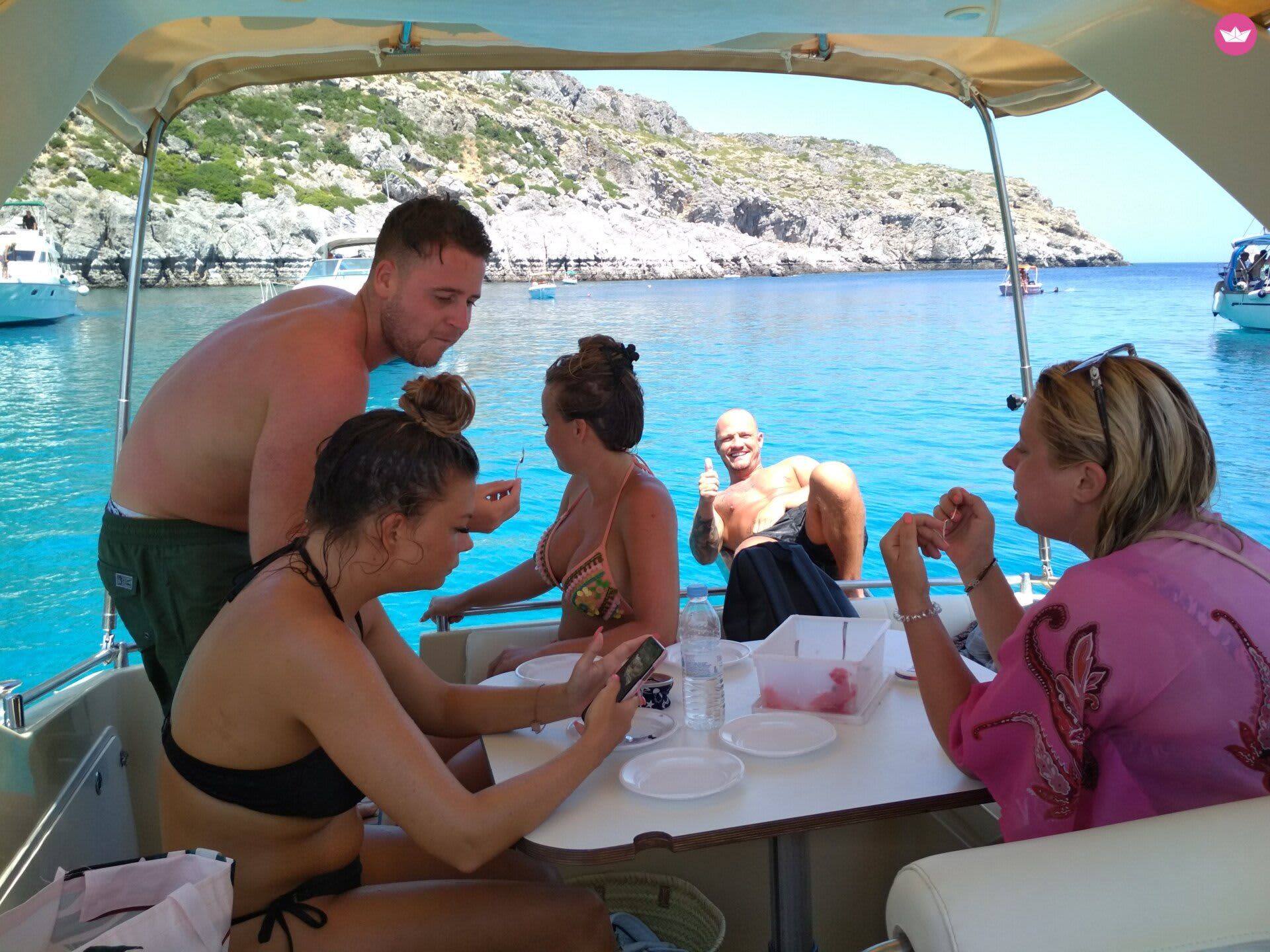 A Taste of Rhodes: 3-Hour Cruise to a Hidden Beach