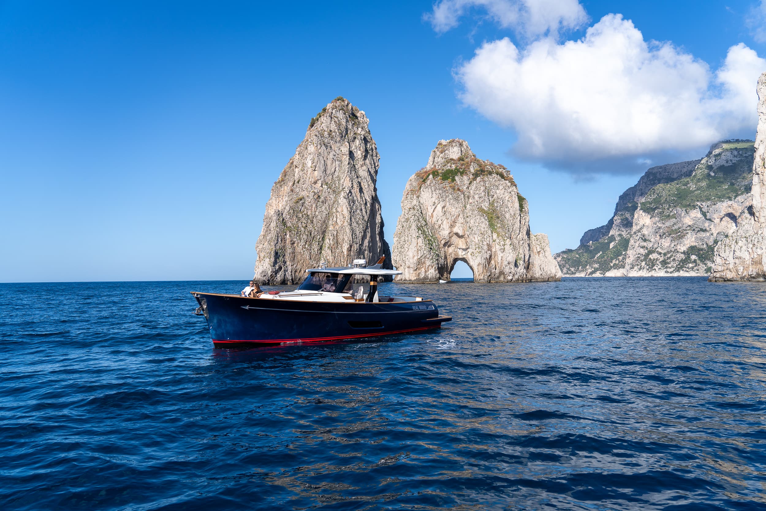 The icon of the gulf: the Aprea 52, Positano's dream