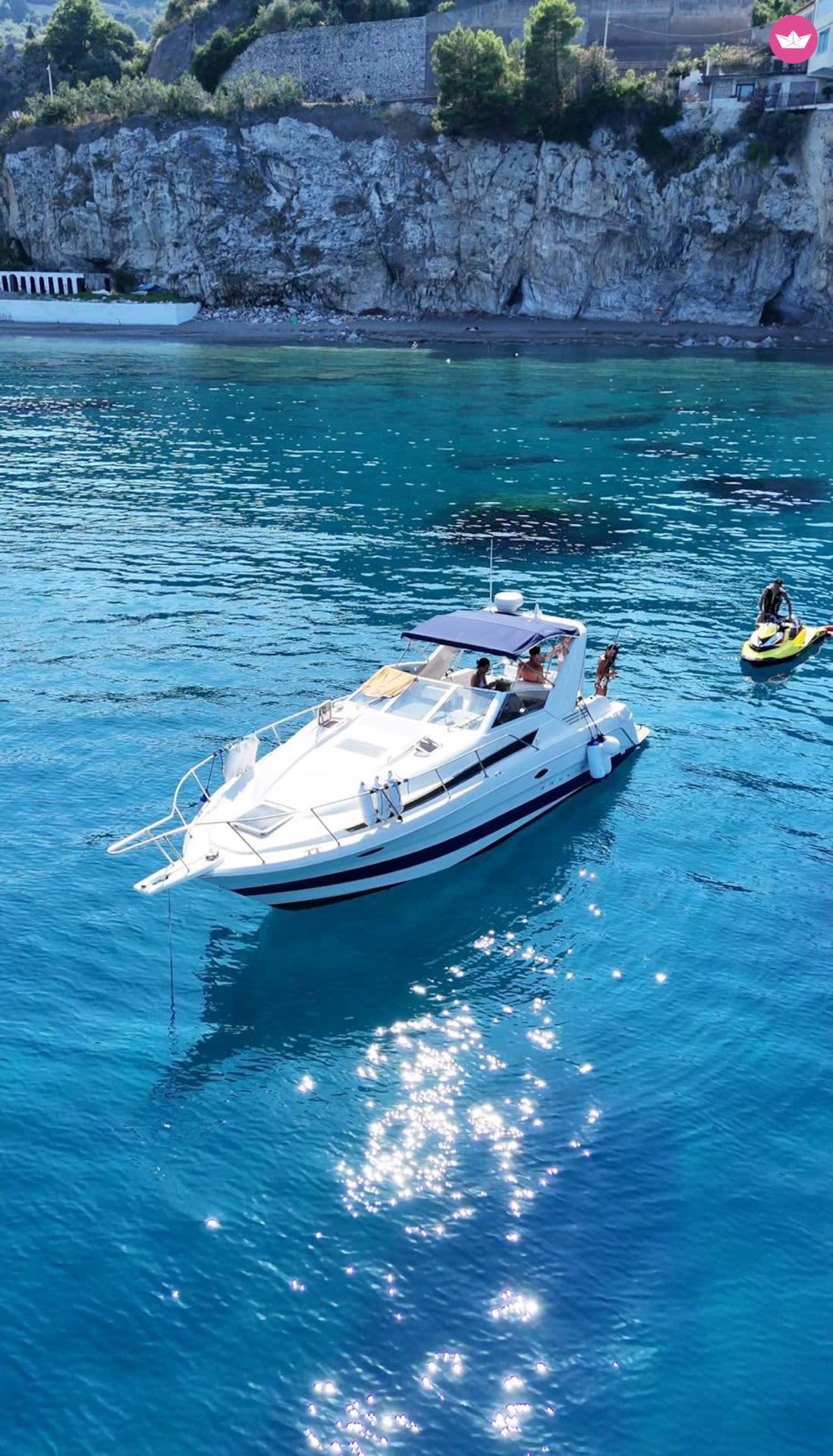 Gourmetkryssning i solnedgången: Marie och Etna i toppklass