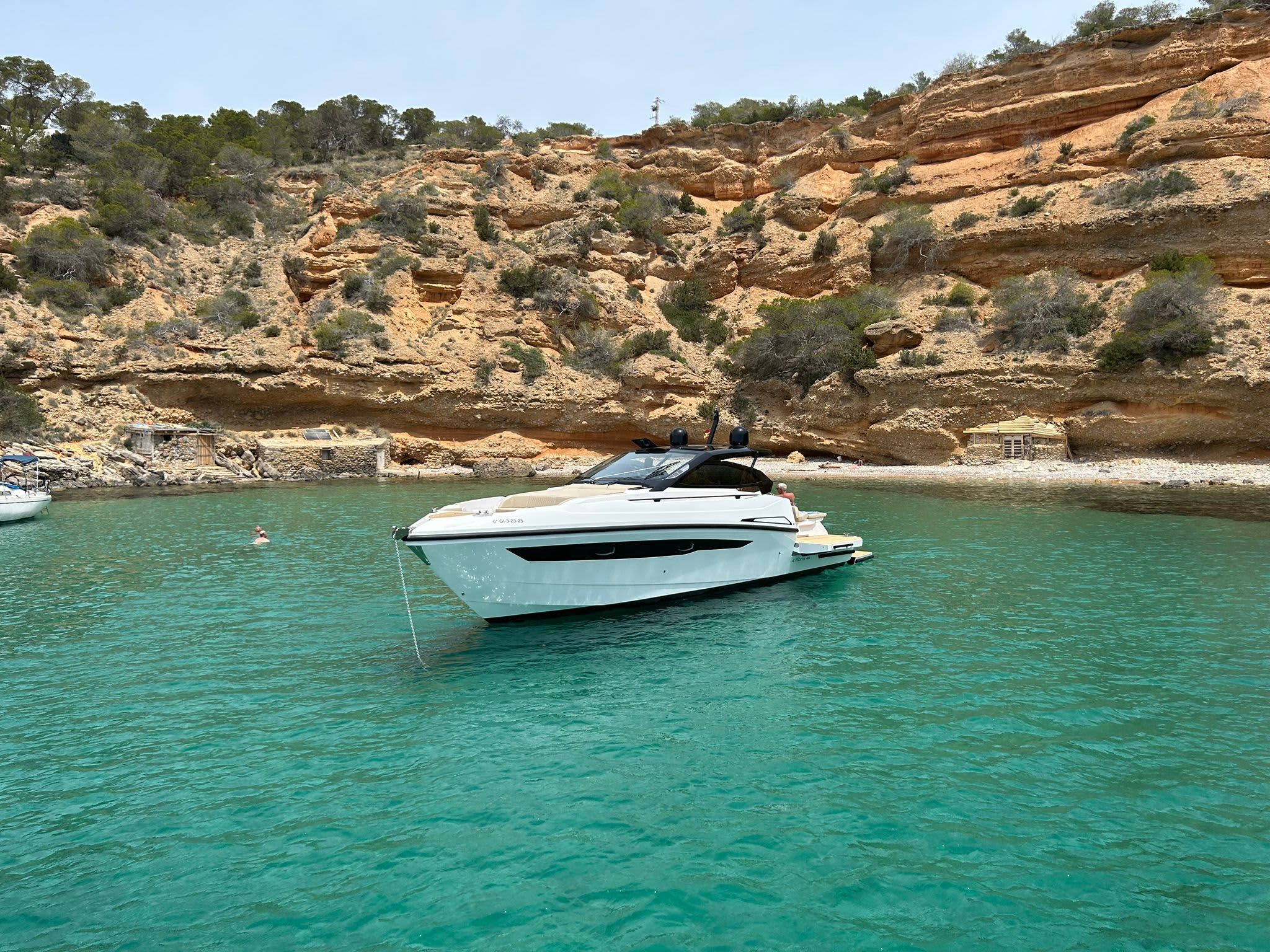 Explore the most exclusive parts of Ibiza aboard the Rio 45 Le Mans