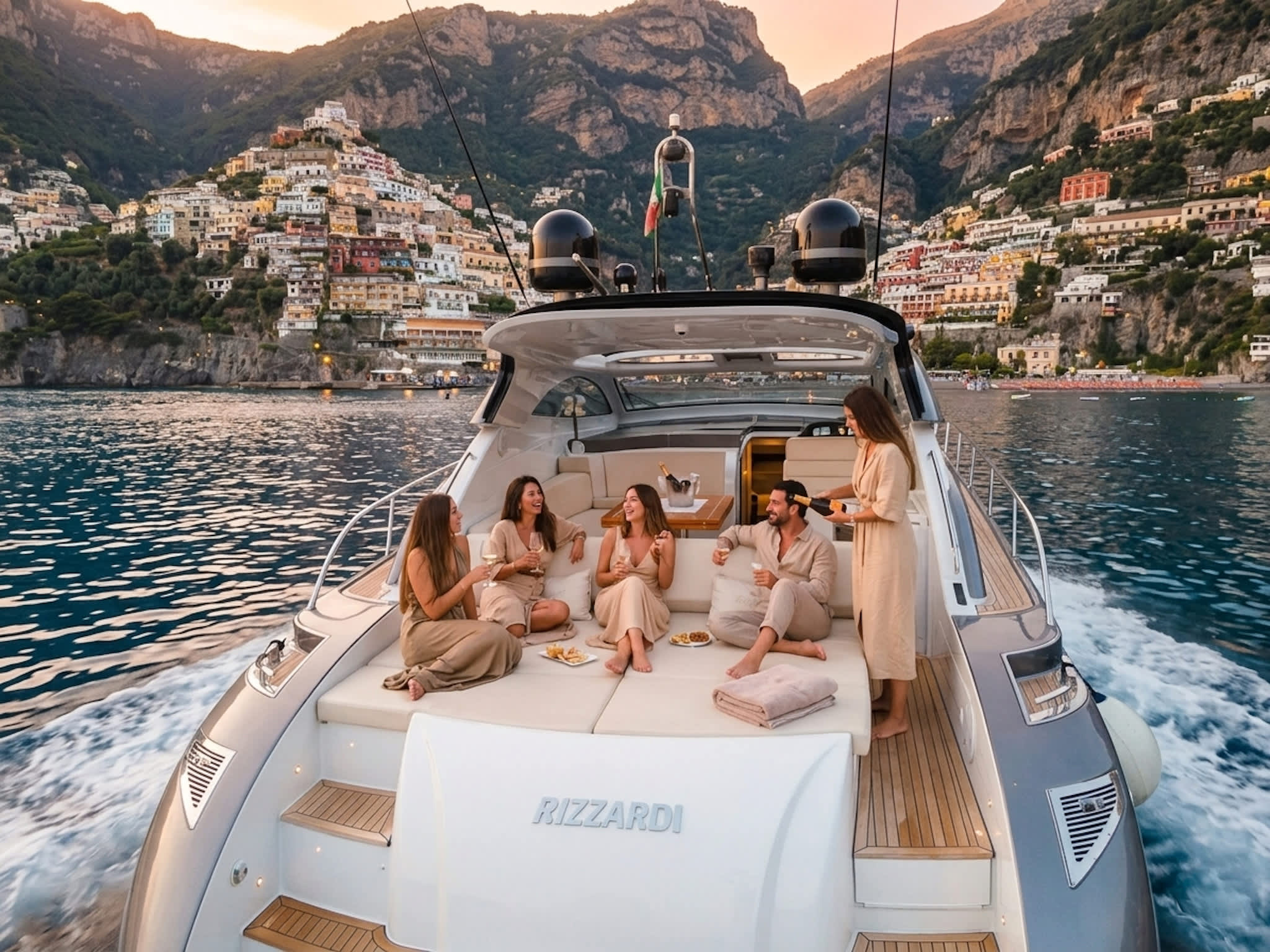 Luxury Sunset Cruise – Positano & Amalfi Coast