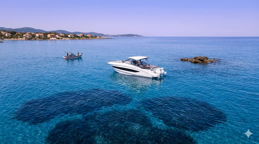 Demi-journée en yacht à Golfe Juan