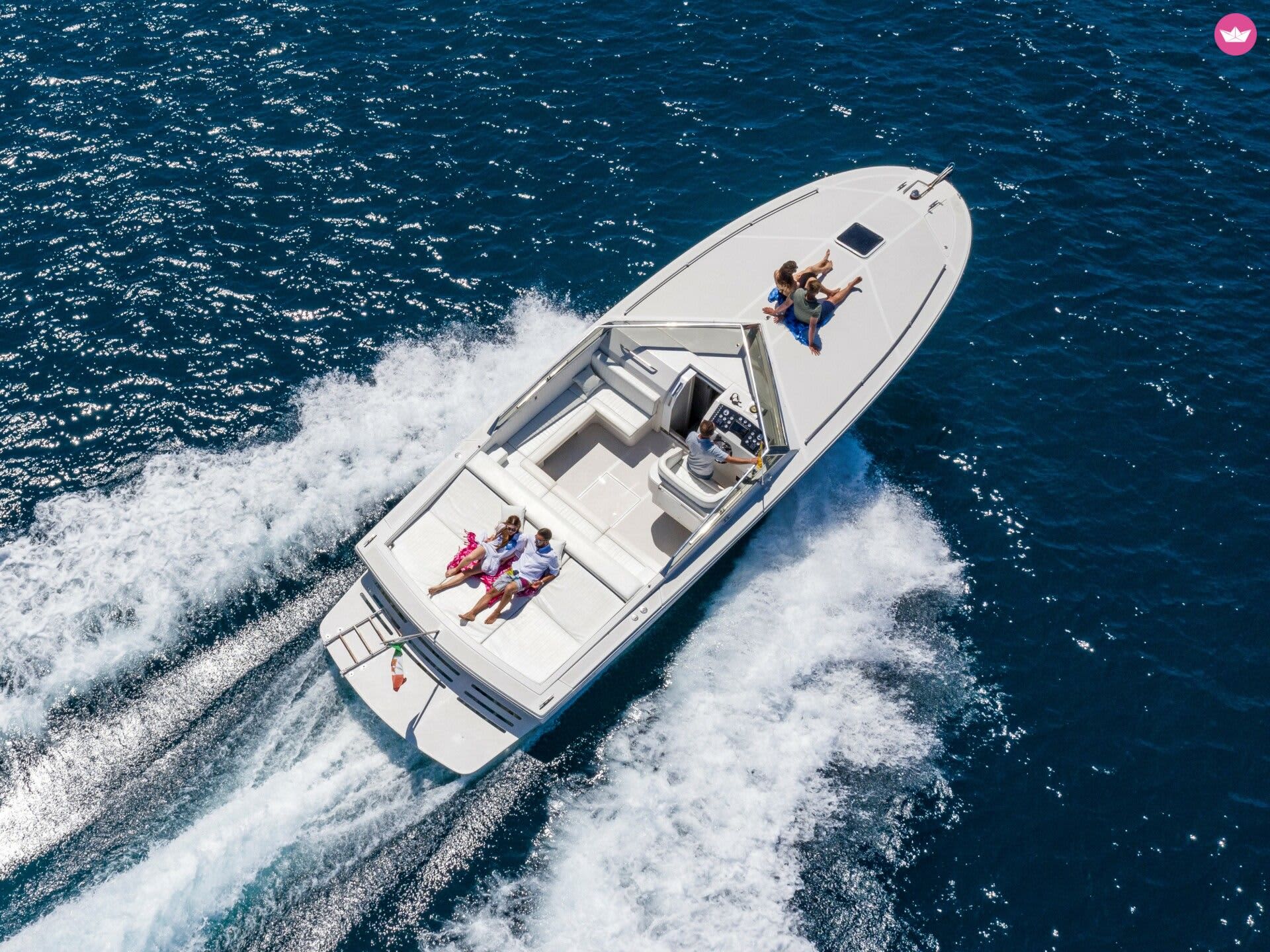 Capri Full-Day Tour Aboard the Tornado 38: An Iconic Italian Adventure