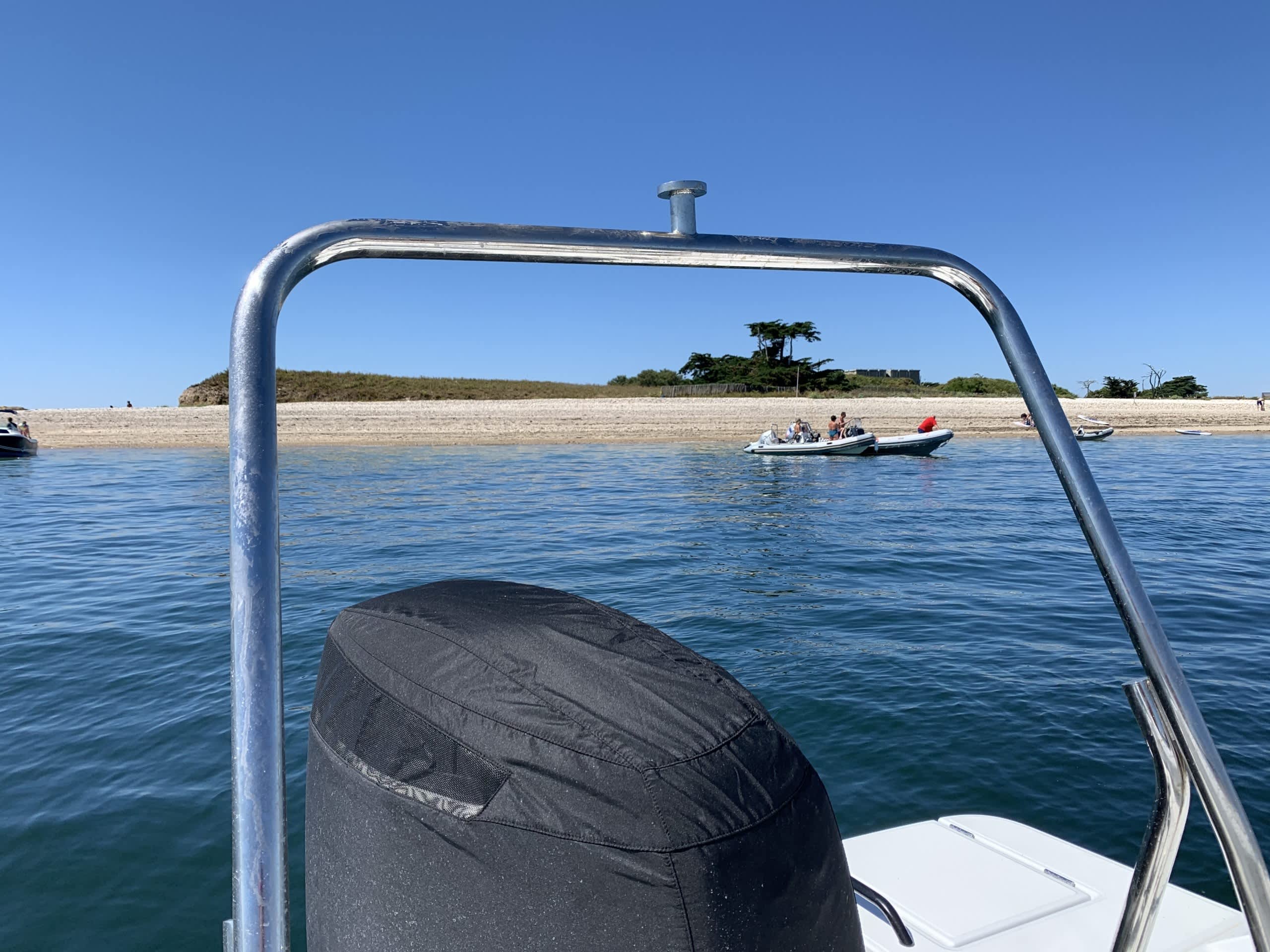 Halvdags motorbåtsuthyrning i Pornichet