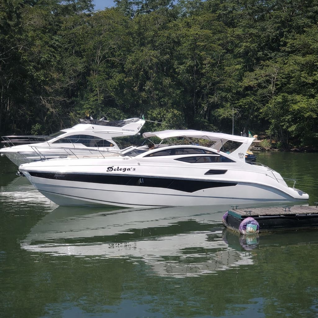 Passeio de barco de 7 horas em Angra dos Reis – Lancha moderna e paradas nas ilhas