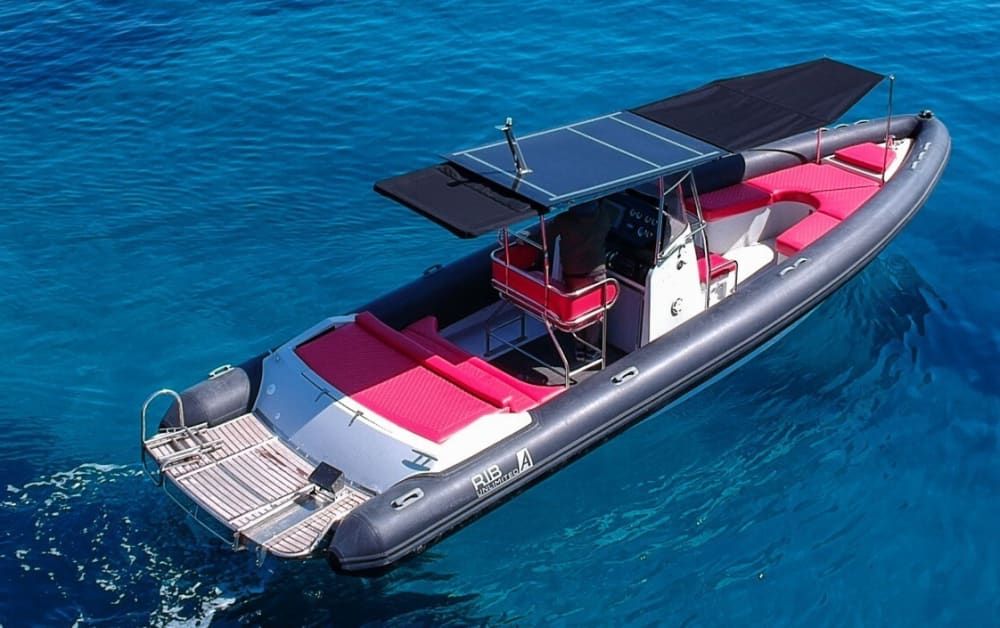 White, blue, and divine: A full day on a motorboat