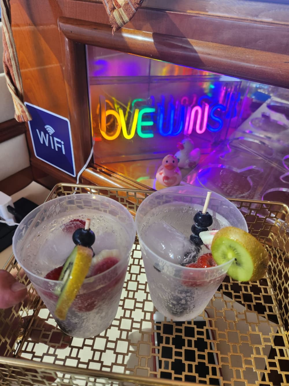 Holiday Chill on a Yacht