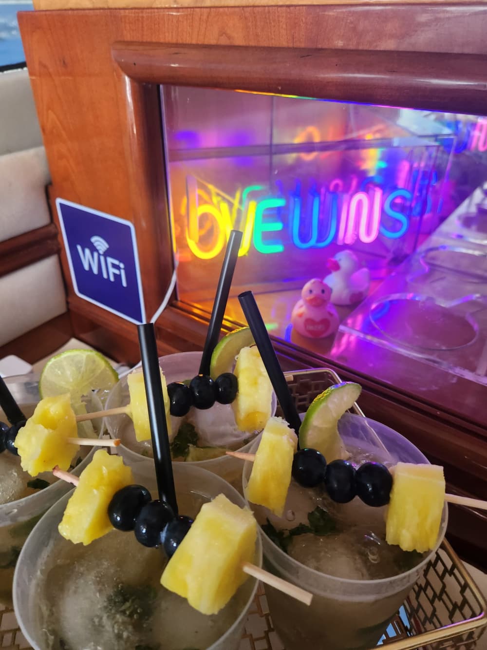 Holiday Chill on a Yacht