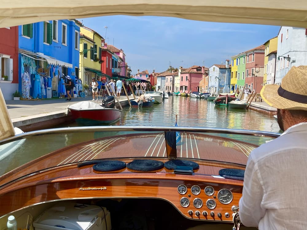 Tour in barca al tramonto a Venezia – 2 ore