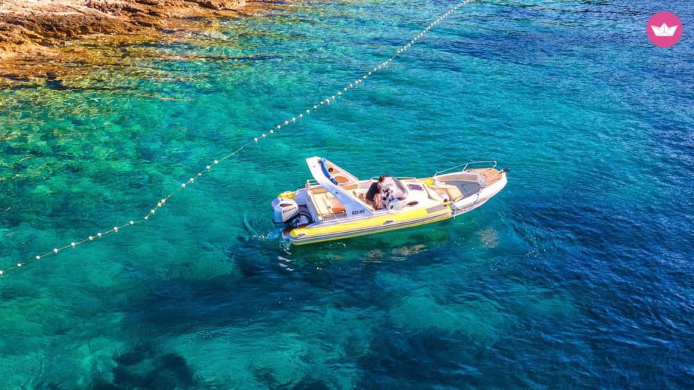 Excursion privée d'une journée complète aux îles Pakleni.
