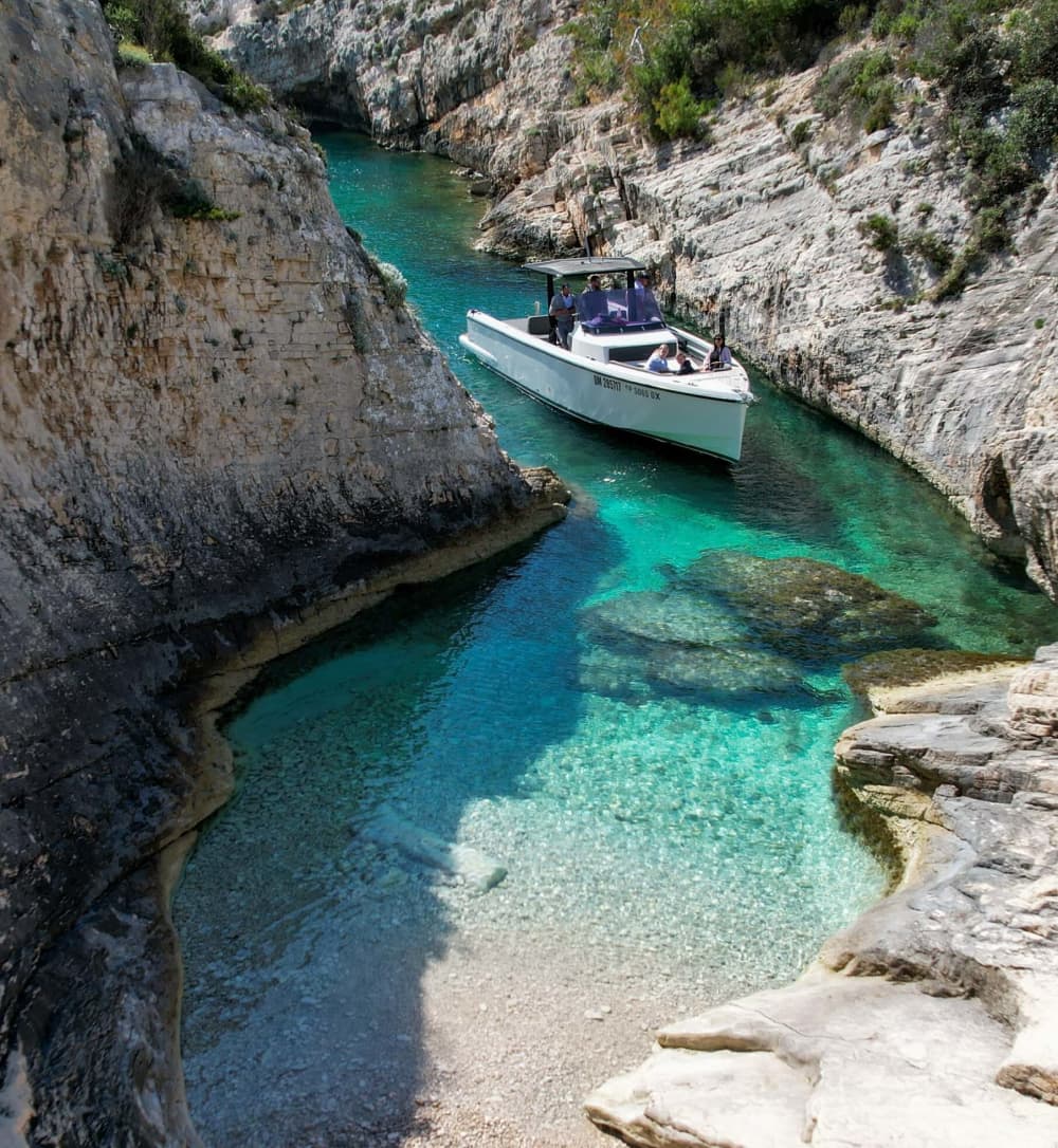 Excursion privée d'une journée complète aux îles Pakleni.