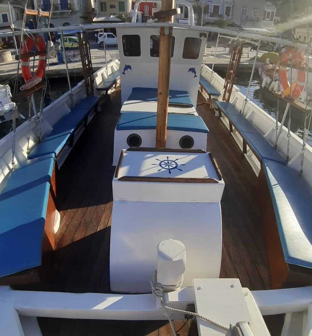 Ciesz się luksusem Ano Symi, spędzając cały dzień na gulecie