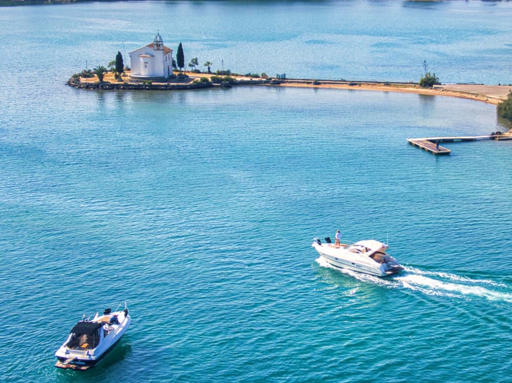 Solnedgångskryssning på Korfu genom landmärken och ljus