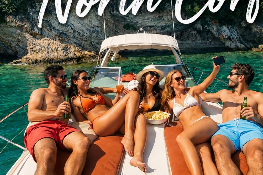 Crucero privado de medio día por el norte de Corfú: una escapada flexible por el agua