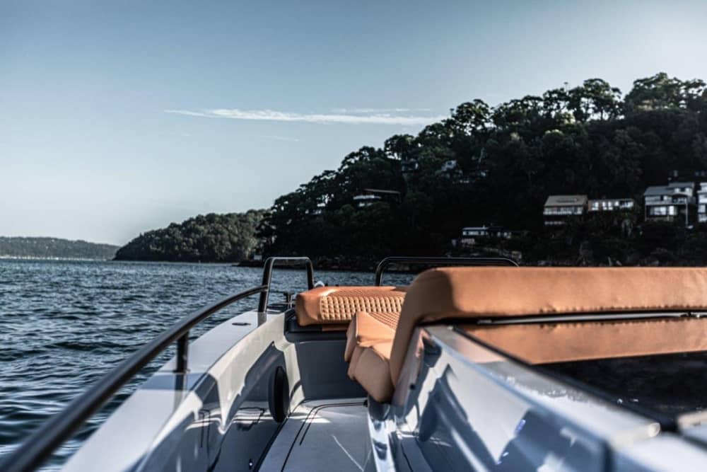 Navegue pela serenidade: escapada de meio dia na Ilha Rhenia