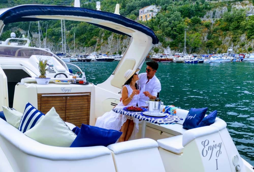 Discover Salerno: A full day of sun on a motorboat