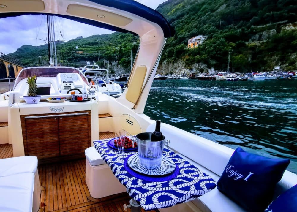 Discover Salerno: A full day of sun on a motorboat