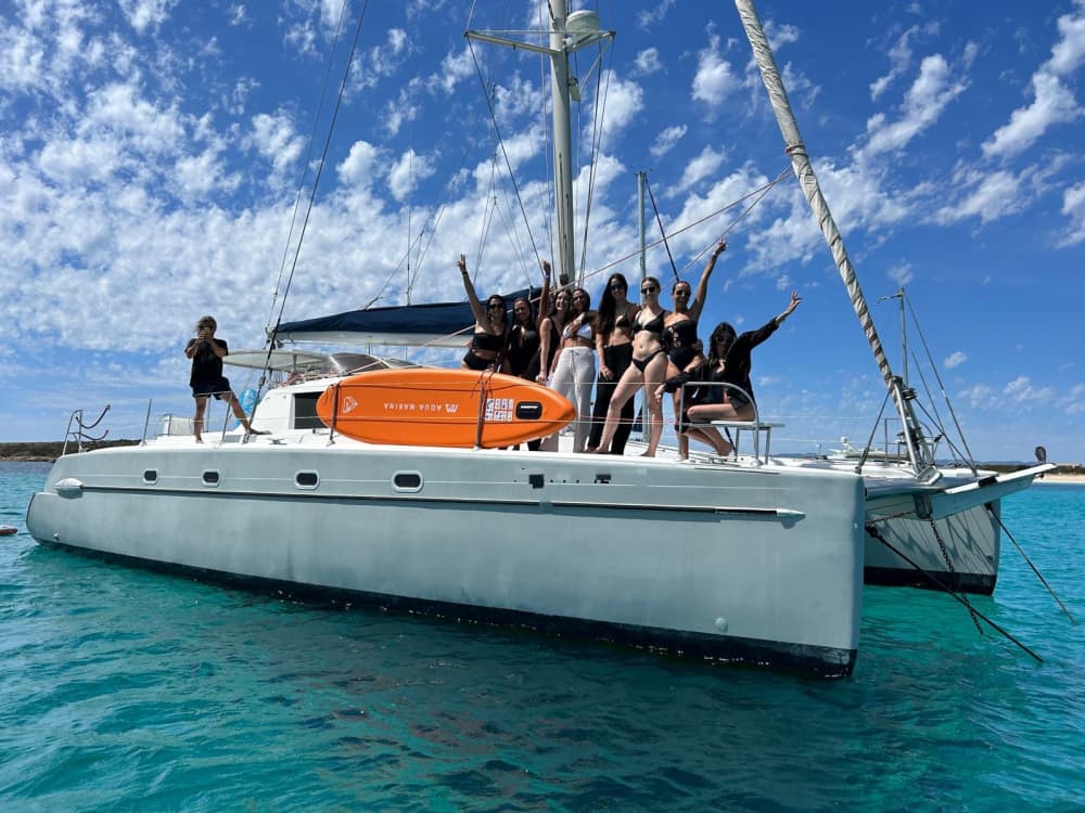 Location de catamaran d'Ibiza à Formentera