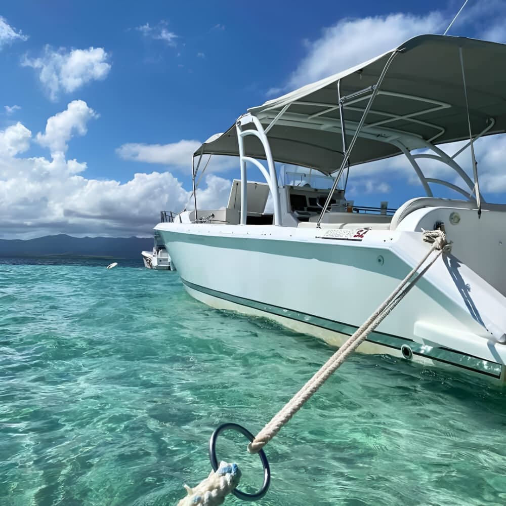 Votre bateau à moteur privé pour une journée autour du Gosier