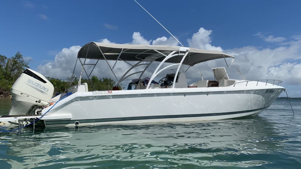 Votre bateau à moteur privé pour une journée autour du Gosier