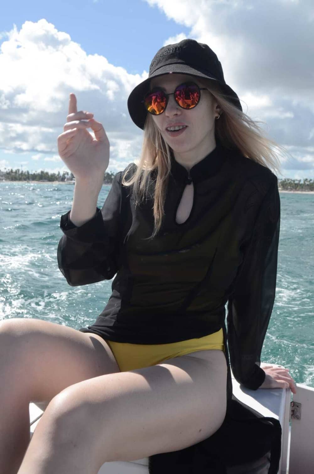 Discover Punta Cana on a full-day trip on a motorboat