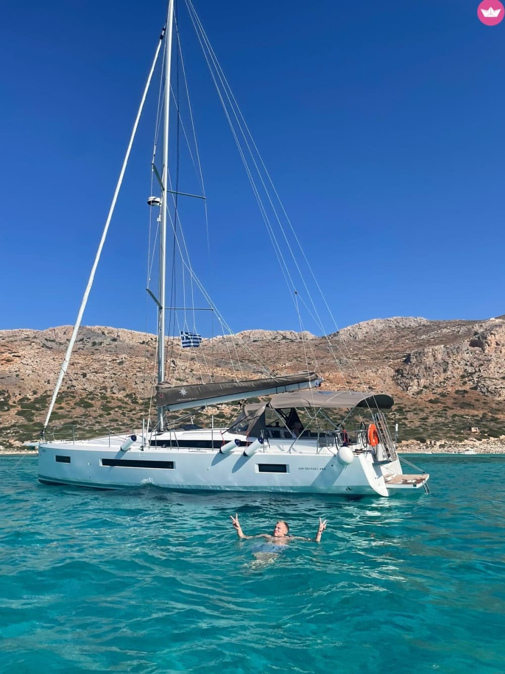 Croisière de luxe d'une journée en Crète : explorez Gramvousa et le lagon de Balos