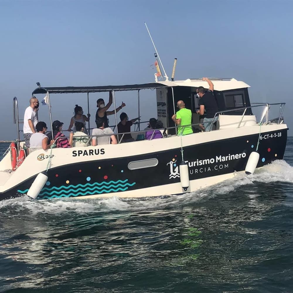 Entdecken Sie Lo Pagán: Ein sonniger Tag auf einem Motorboot