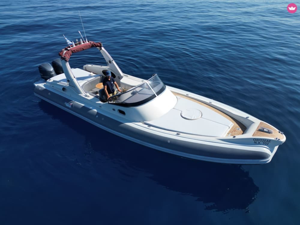 Paseo en barco por la bahía de Chania: relajación costera y escapada a la isla